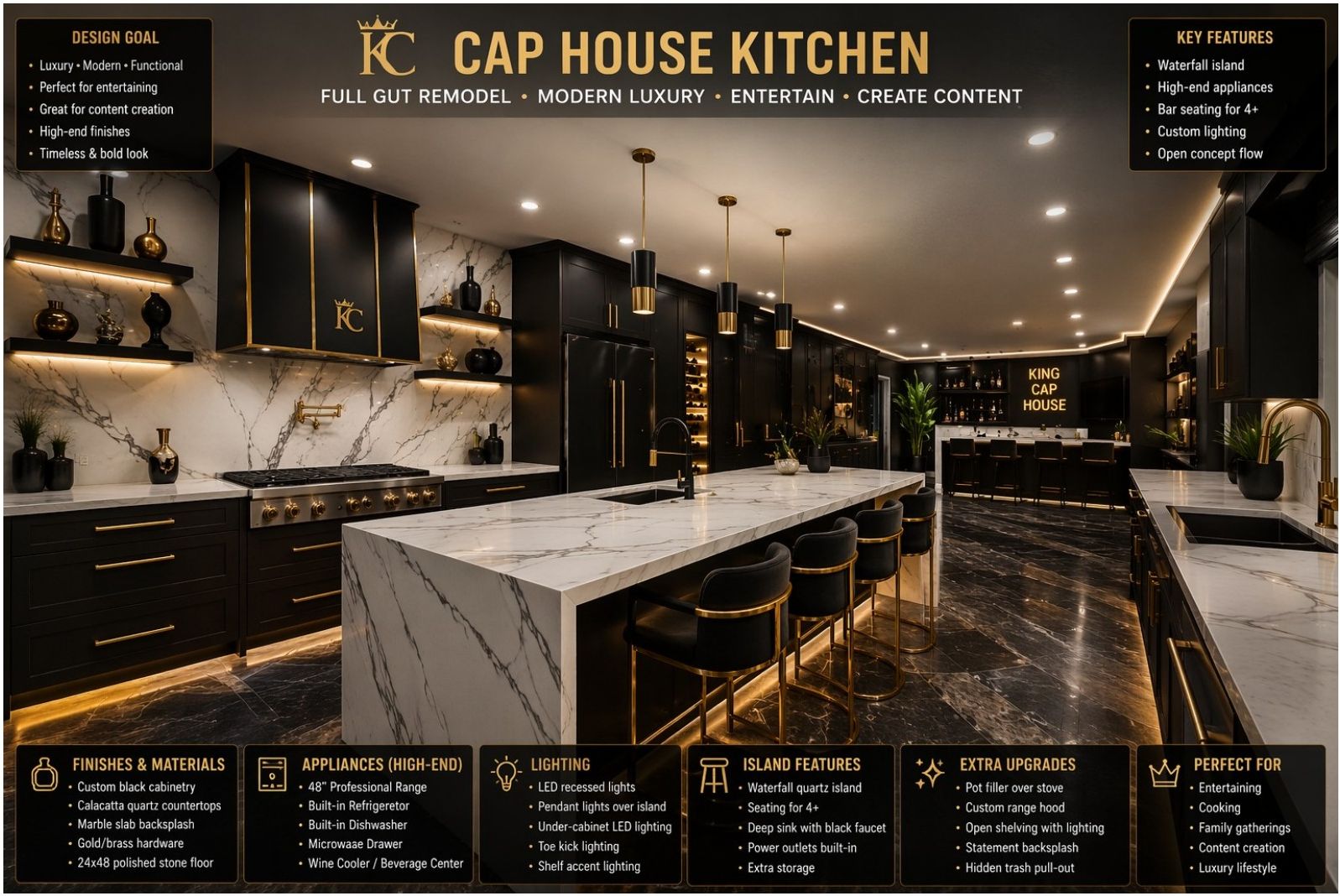 Cap House Kitchen